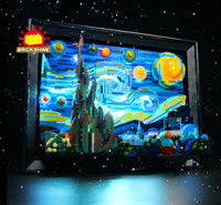 Brick Shine  GC Light Kit for LEGO® Vincent van Gogh - The Starry Night 21333