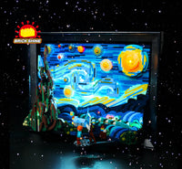 Brick Shine  GC Light Kit for LEGO® Vincent van Gogh - The Starry Night 21333