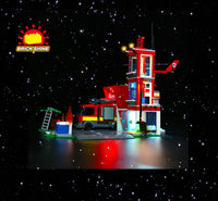 Brick Shine  GC Light Kit for LEGO® Fire Station 60320