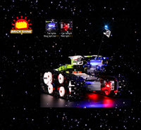 Brick Shine Light Kit for Lego® RC Tracked Racer 42065