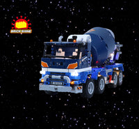 Brick Shine Light Kit for LEGO® Concrete Mixer Truck 42112