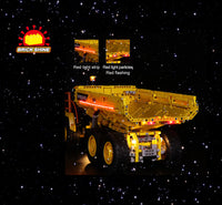 Brick Shine Light Kit for LEGO® Articulated Hauler 42114