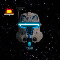 Brick Shine -  Light Kit for LEGO® Captain Rex Helmet 75349