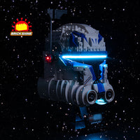 Brick Shine -  Light Kit for LEGO® Captain Rex Helmet 75349