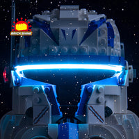 Brick Shine -  Light Kit for LEGO® Captain Rex Helmet 75349