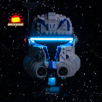 Brick Shine -  Light Kit for LEGO® Captain Rex Helmet 75349