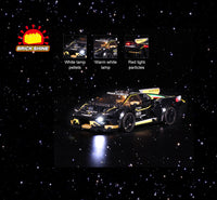 Brick Shine Light  Kit for LEGO® Lamborghini Urus ST-X & Huracán Super Trofeo EVO 76899