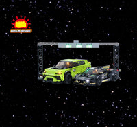 Brick Shine Light  Kit for LEGO® Lamborghini Urus ST-X & Huracán Super Trofeo EVO 76899