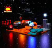 Brick Shine -  Light Kit for LEGO® The Nether Bastion 21185