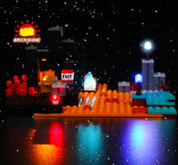 Brick Shine -  Light Kit for LEGO® The Nether Bastion 21185