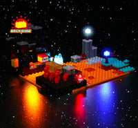 Brick Shine -  Light Kit for LEGO® The Nether Bastion 21185