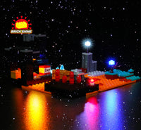 Brick Shine -  Light Kit for LEGO® The Nether Bastion 21185
