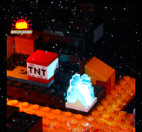 Brick Shine -  Light Kit for LEGO® The Nether Bastion 21185
