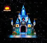 Brick Shine -  Light kit for LEGO® Cinderella & Prince Charming's Castle 43206