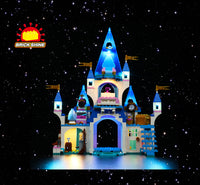 Brick Shine -  Light kit for LEGO® Cinderella & Prince Charming's Castle 43206