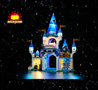 Brick Shine -  Light kit for LEGO® Cinderella & Prince Charming's Castle 43206