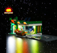 Brick Shine -  Light Kit for LEGO® Grocery Store 60347