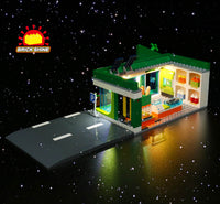 Brick Shine -  Light Kit for LEGO® Grocery Store 60347
