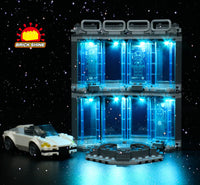Brick Shine -  Light Kit for LEGO® Iron Man Armory 76216