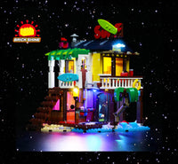 Brick Shine  GC Light Kit for LEGO® Surfer Beach House 31118