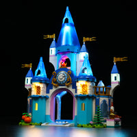 Brick Shine  GC Light Kit for LEGO® Cinderella & Prince Charming's Castle 43206