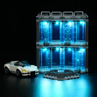 Brick Shine -  Light Kit for LEGO® Iron Man Armory 76216