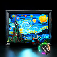 Brick Shine  GC Light Kit for LEGO® Vincent van Gogh - The Starry Night 21333
