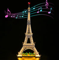 Brick Shine -  Light Kit for LEGO® Eiffel Tower 10307