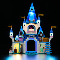Brick Shine -  Light kit for LEGO® Cinderella & Prince Charming's Castle 43206