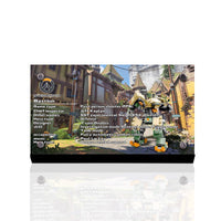 Display plaque for  LEGO Harry Potter Hagrid‘s Hut 75947