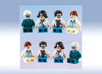 Minifigures doctors Characters  - a set of 3 x minifigures