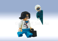 Minifigures doctors Characters  - a set of 3 x minifigures