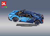 Display King - Acrylic Display stand for LEGO® Bugatti Chiron 42083