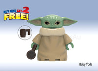 Minifigures Star wars movie Characters II  - a set of 3 x minifigures