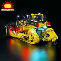 Brick Shine -  Light Kit for LEGO® Technic 42131 CAT D11 Bulldozer