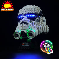 Brick Shine - Light Kit for LEGO® Star Wars Stormtrooper Helmet 75276