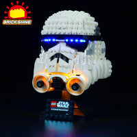 Brick Shine - Light Kit for LEGO® Star Wars Stormtrooper Helmet 75276