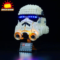 Brick Shine - Light Kit for LEGO® Star Wars Stormtrooper Helmet 75276