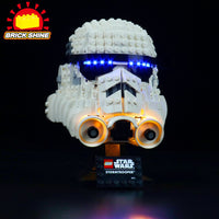 Brick Shine - Light Kit for LEGO® Star Wars Stormtrooper Helmet 75276
