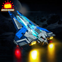 Brick Shine -  Light Kit for LEGO® Star Wars Mandalorian Starfighter 75316