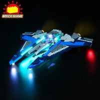 Brick Shine -  Light Kit for LEGO® Star Wars Mandalorian Starfighter 75316