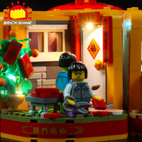 Brick Shine -  Light Kit for LEGO® Lunar New Year Traditions 80108