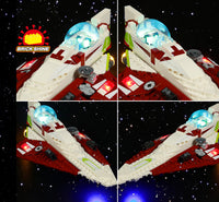 Brick Shine  GC Light Kit for LEGO® Star Wars OBI-Wan Kenobi's Jedi Starfighter 75333