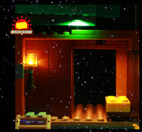 Brick Shine -  Light Kit for LEGO® The Modern Treehouse 21174