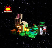 Brick Shine  GC Light Kit for LEGO® The Rabbit Ranch 21181