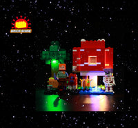 Brick Shine  GC Light Kit for LEGO® Minecraft The Mushroom House 21179