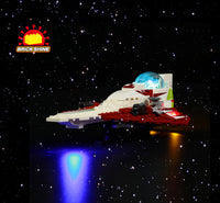 Brick Shine -  Light Kit for LEGO® Star Wars OBI-Wan Kenobi's Jedi Starfighter 75333