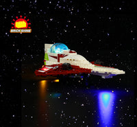 Brick Shine -  Light Kit for LEGO® Star Wars OBI-Wan Kenobi's Jedi Starfighter 75333