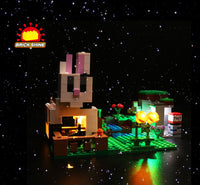 Brick Shine  GC Light Kit for LEGO® The Rabbit Ranch 21181