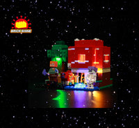 Brick Shine  GC Light Kit for LEGO® Minecraft The Mushroom House 21179